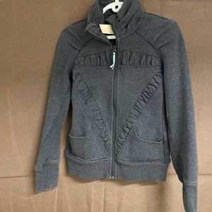 Cold Days Bundle Ivviva- Zip Up Heavy Sweater, Grey Lighter Rain Coat